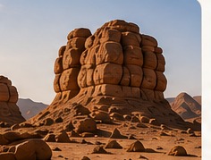 Djanet desert formations
