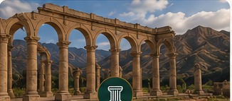 Roman arches and archaeological heritage in Algeria
